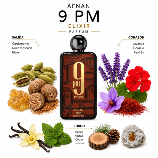 Afnan Unisex 9PM Elixir 100 ml