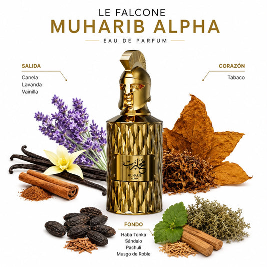 Le Falcone  Muharib Alpha Alpha Extrait de Parfum 85ml